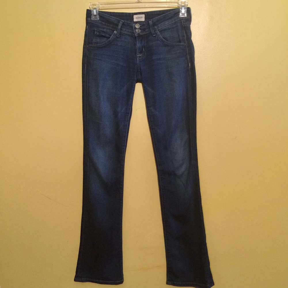 HUDSON JEANS || Dark Blue Wash || Size 24